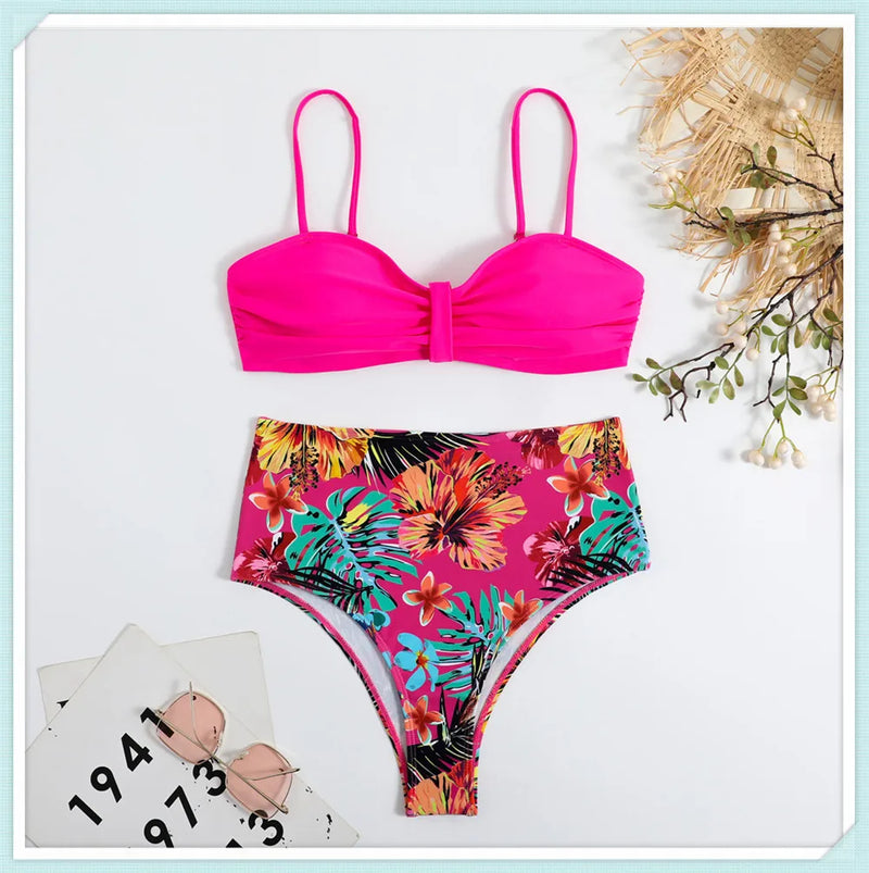 Biquíni Estampa Tropical Vivian