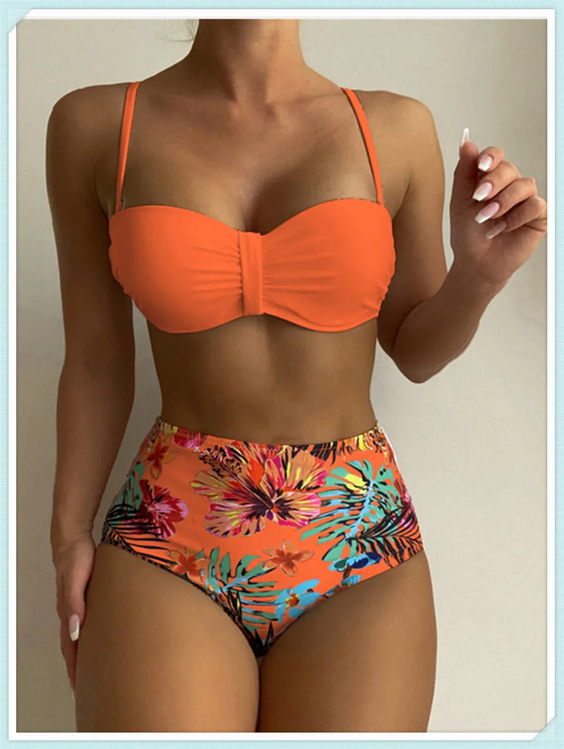 Biquíni Estampa Tropical Vivian