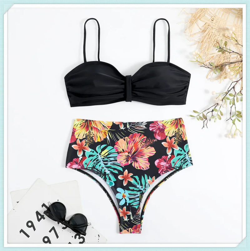 Biquíni Estampa Tropical Vivian