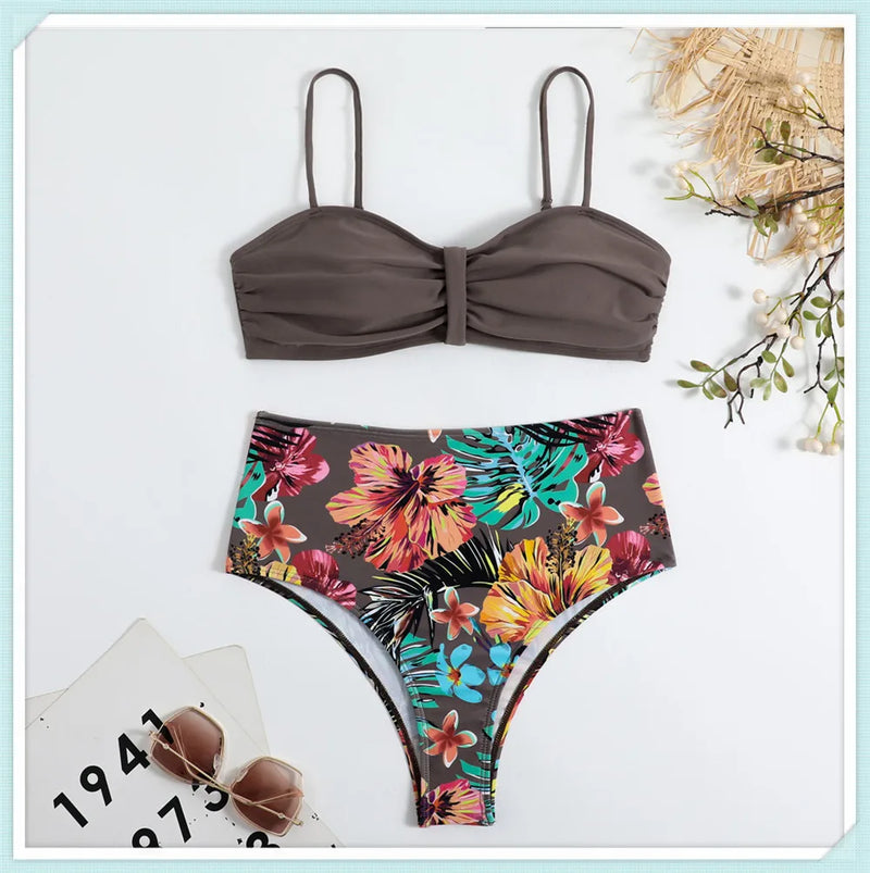Biquíni Estampa Tropical Vivian